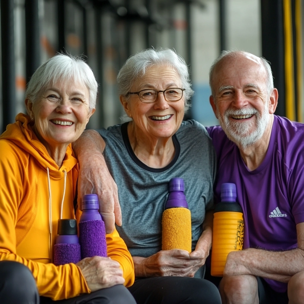 Пенсіонери після тренування